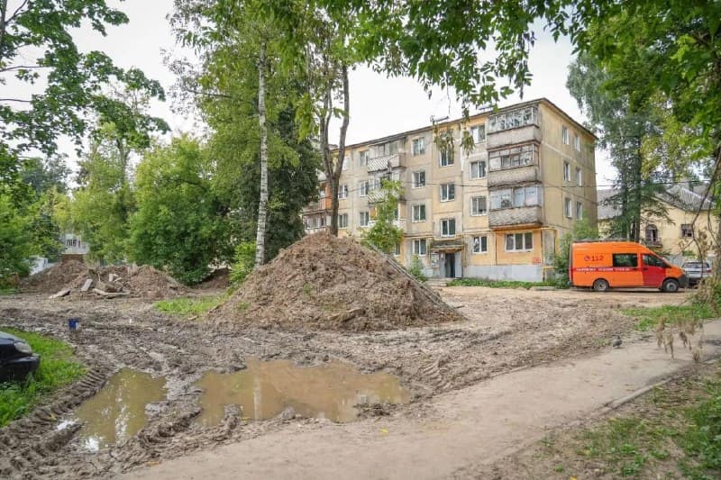 Комплексное благоустройство 25 квартала планируется завершить до середины сентября