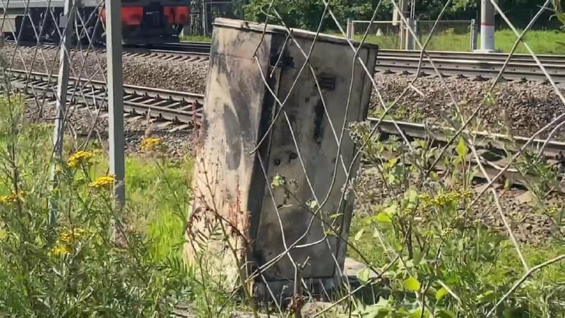 В Сергиевом Посаде полиция задержала 18-летнего местного жителя, который пытался поджечь релейные шкафы на железной дороге. — фото 1 из 1