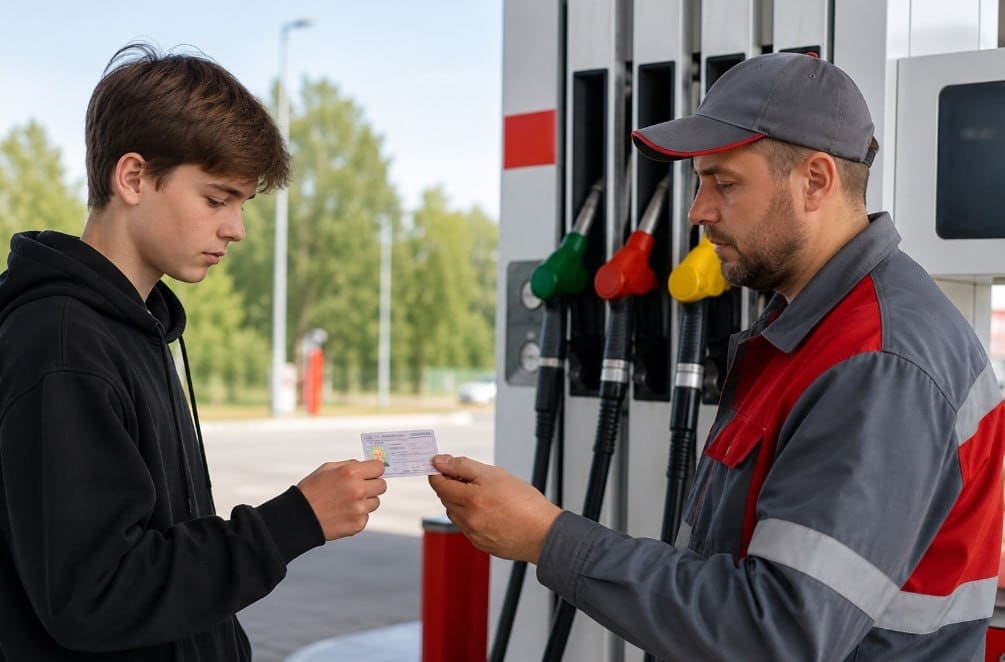 С 1 сентября в Московской области запретят продавать бензин и дизельное топливо несовершеннолетним. — фото 1 из 1